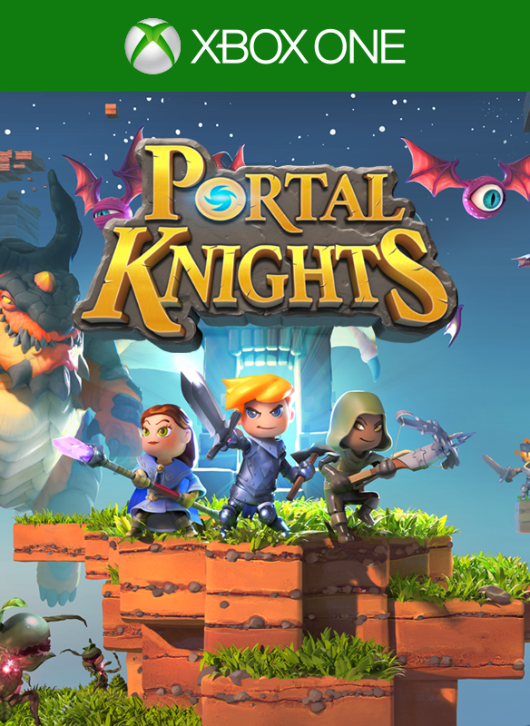Portal Knights box art for Xbox One